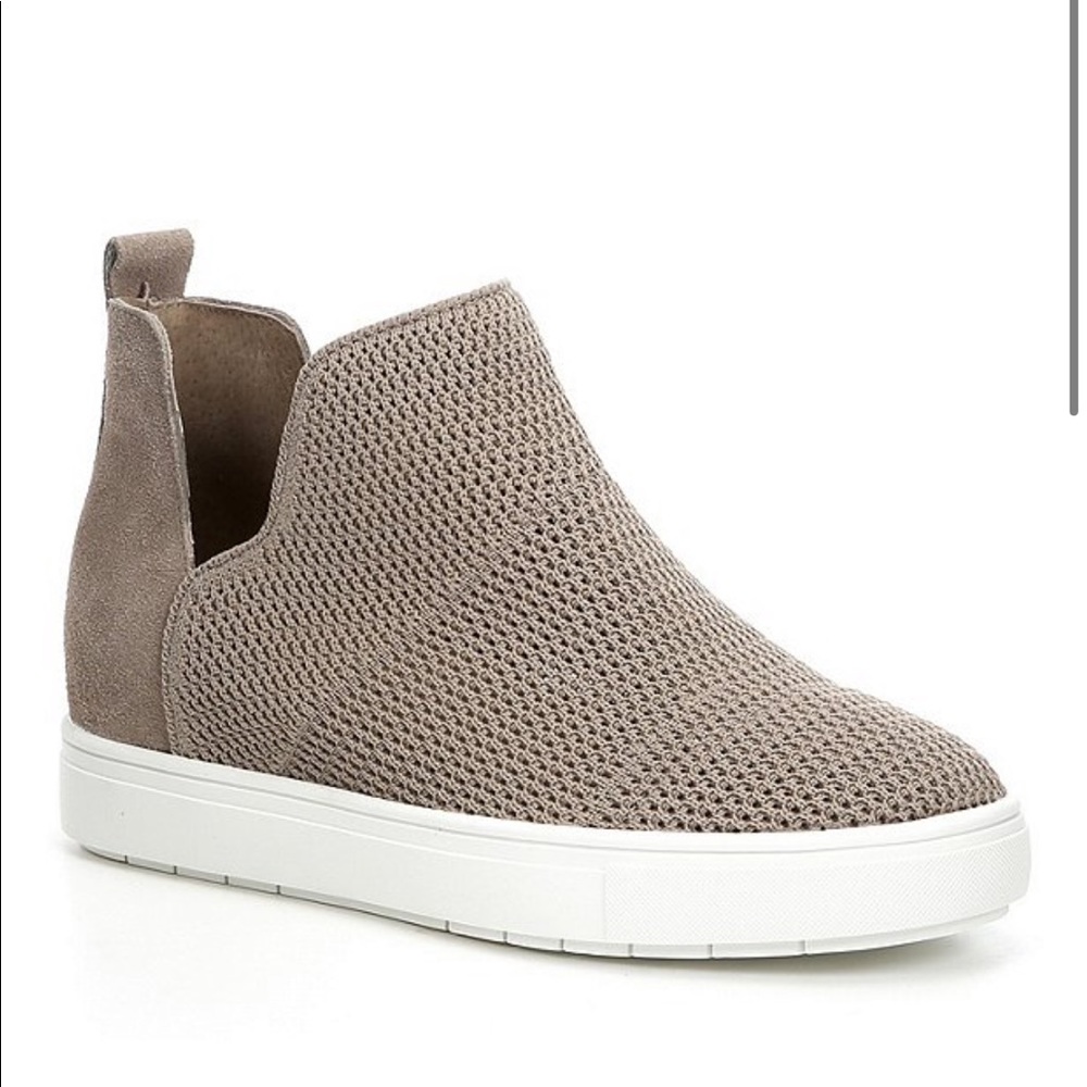 Chelsea Violet Cielo Flyknit Wedge Sneakers